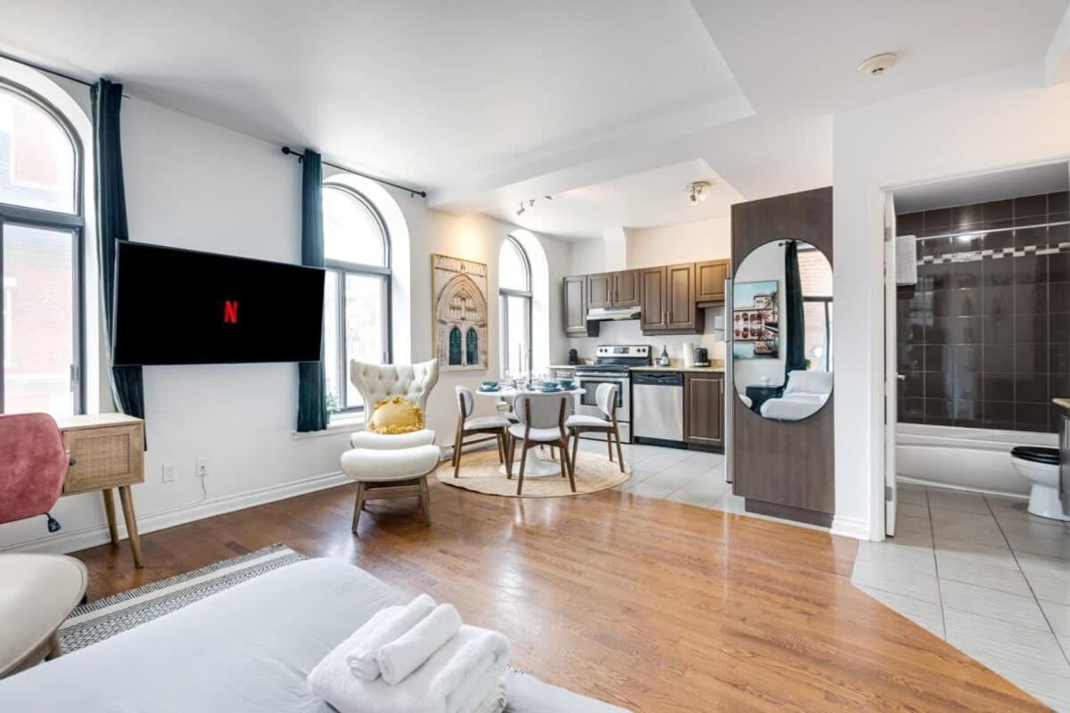 M11 Bright Studio In The Heart Of Mtl Montreal Zewnętrze zdjęcie