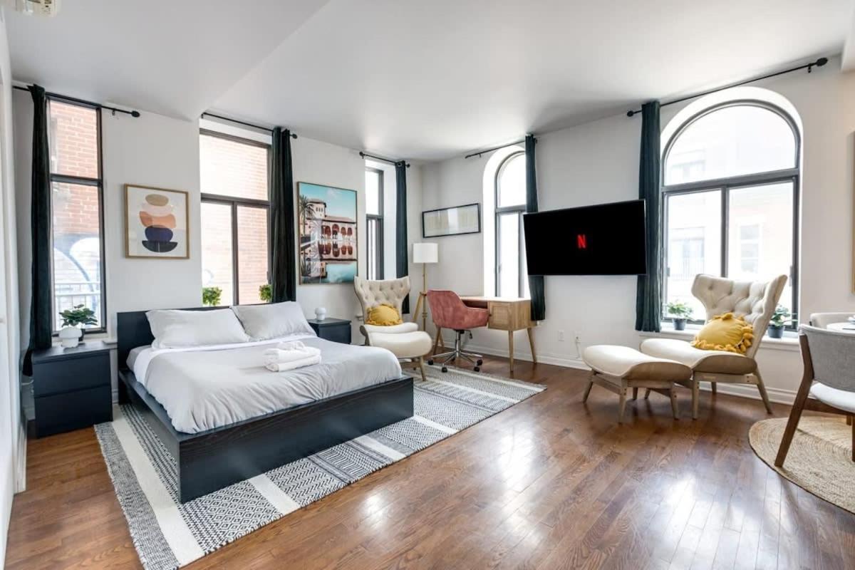 M11 Bright Studio In The Heart Of Mtl Montreal Zewnętrze zdjęcie